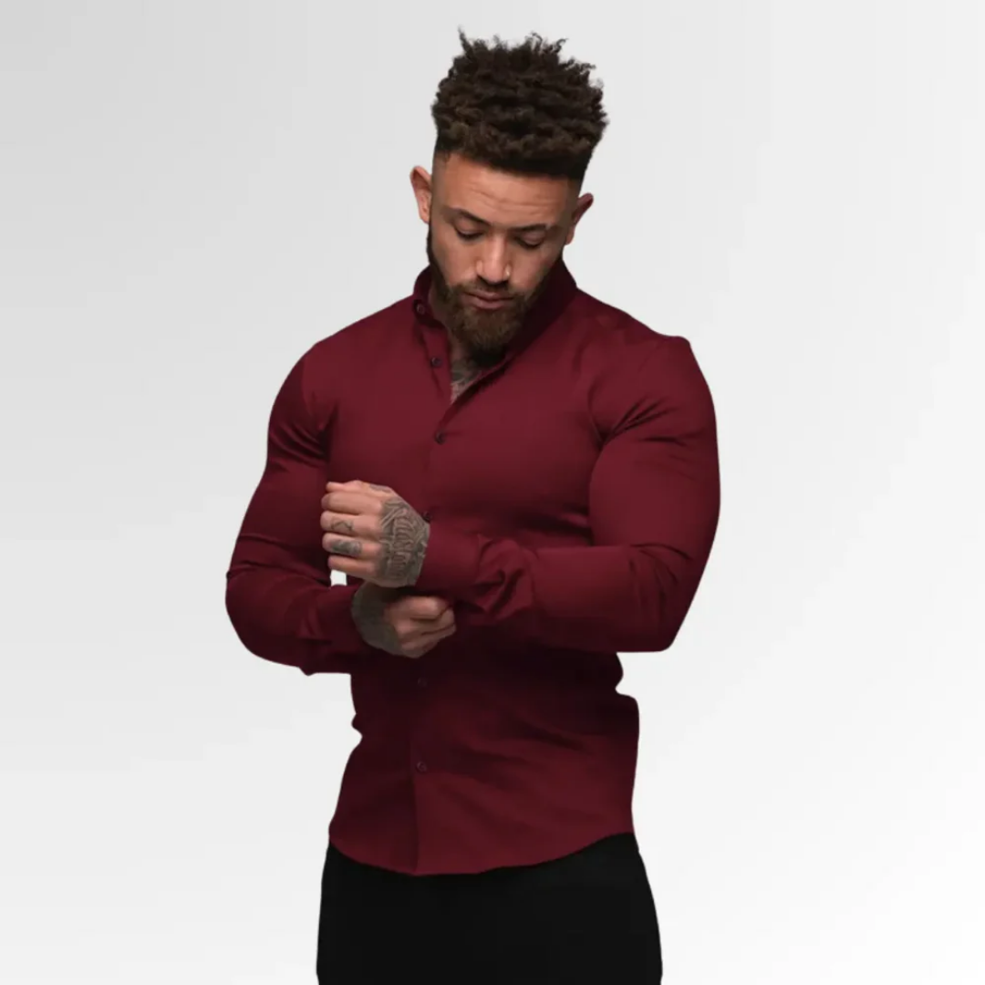 LIVTECH -  Camicia Tecnologica Premium a Maniche Lunghe
