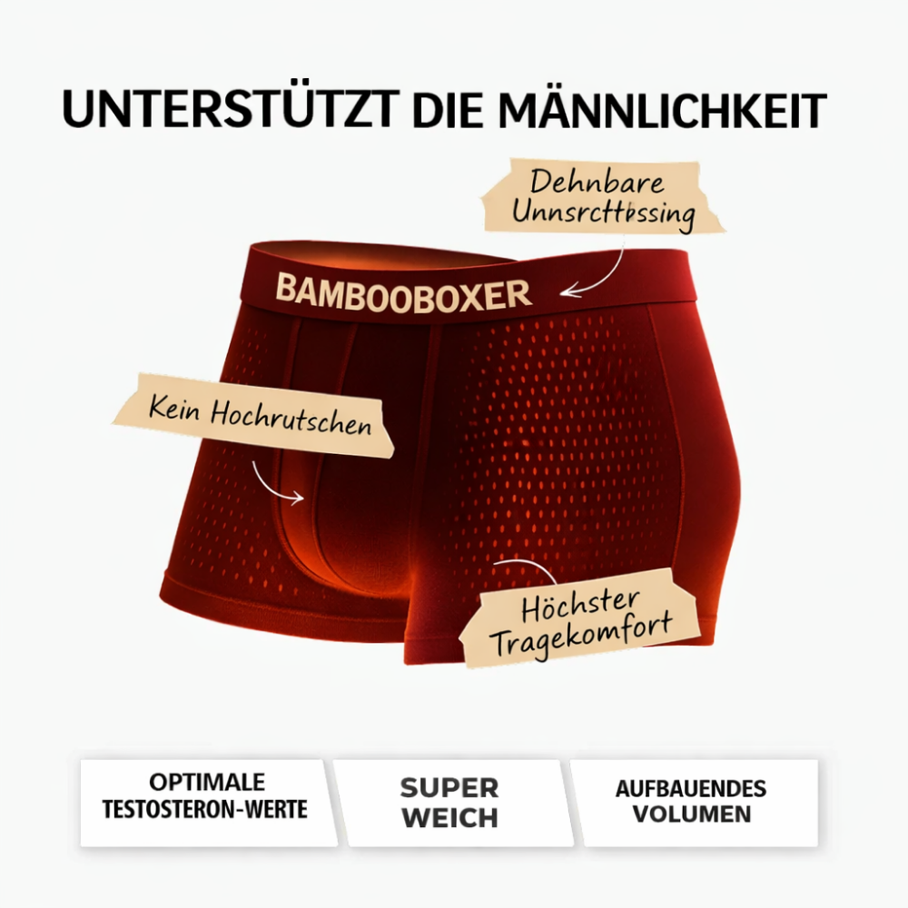 Boxershorts aus Bambusfaser – BambooBoxer