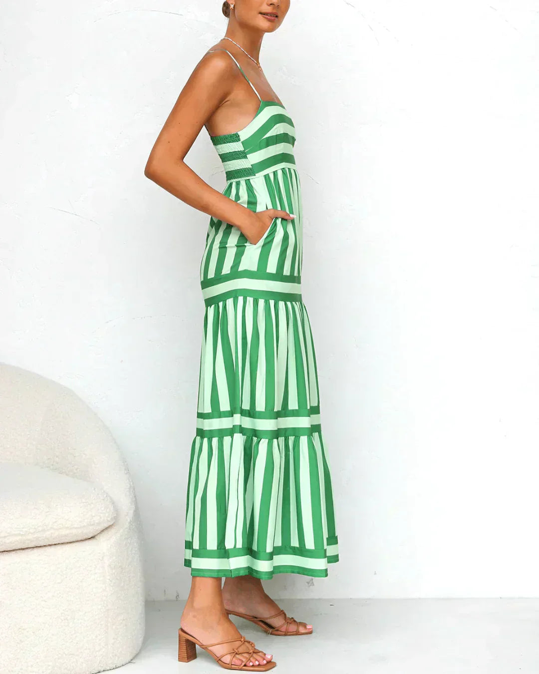 Olivia | Vestito a righe