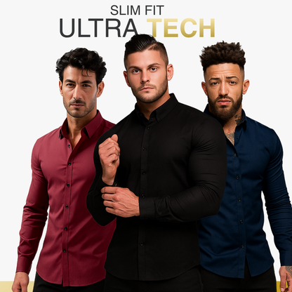 LIVTECH -  Camicia Tecnologica Premium a Maniche Lunghe