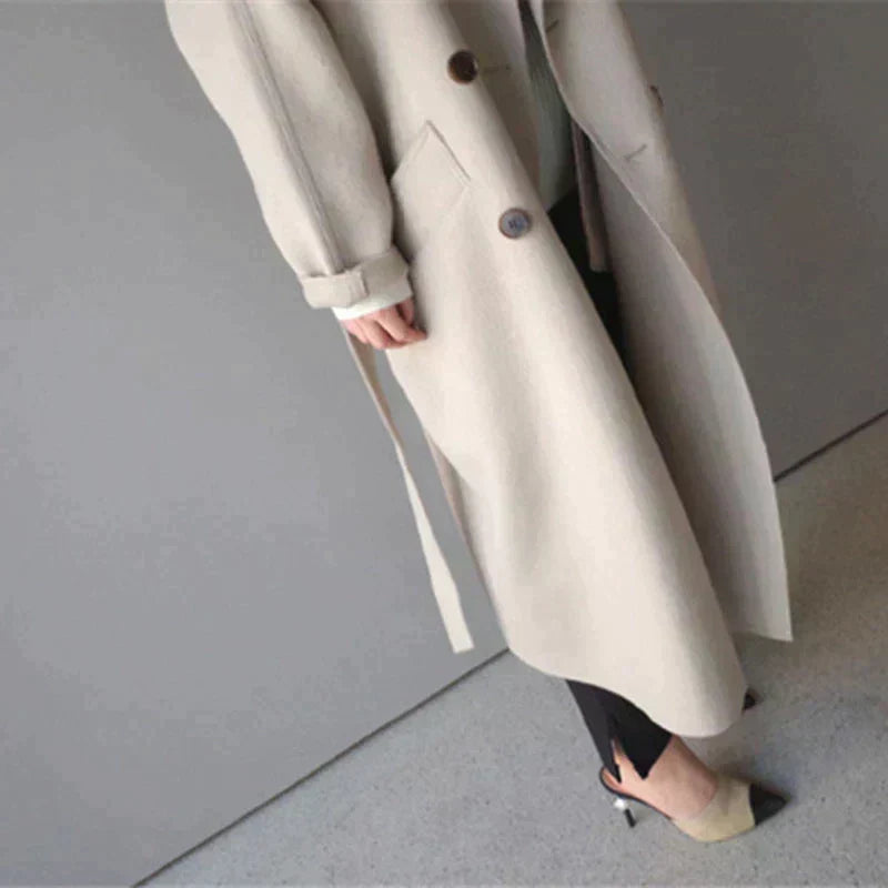 Luxora | Gabardina de lana de lujo