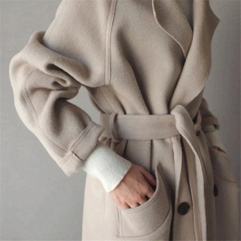 Luxora | Gabardina de lana de lujo