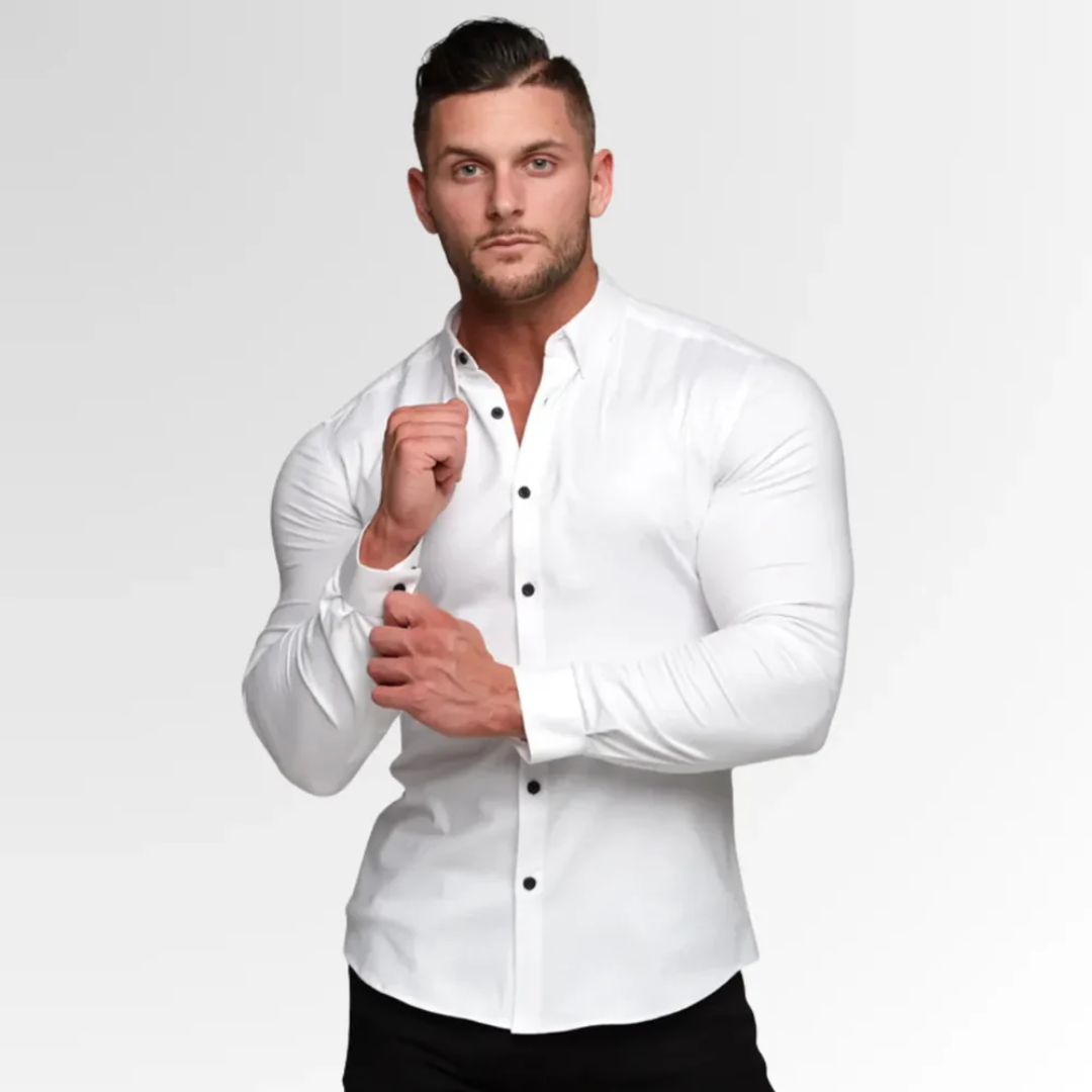 LIVTECH -  Camicia Tecnologica Premium a Maniche Lunghe