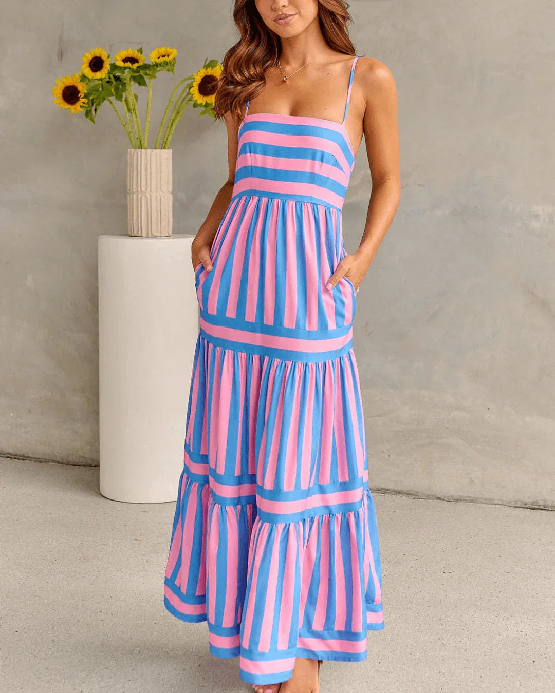 Olivia | Vestito a righe