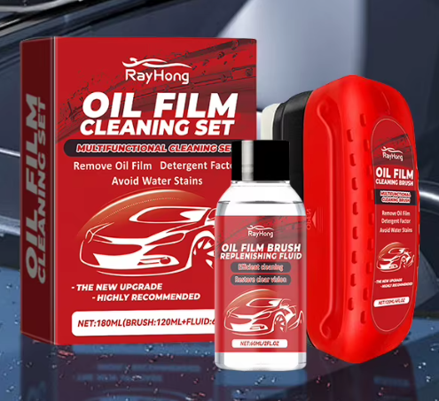 Glass Oil Film Cleaning Brush Lanzzi