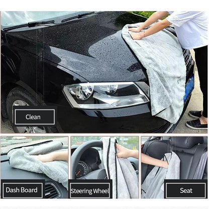 ZD MAX DRY -  Microfiber Auto Wash Towel Super Absorbency