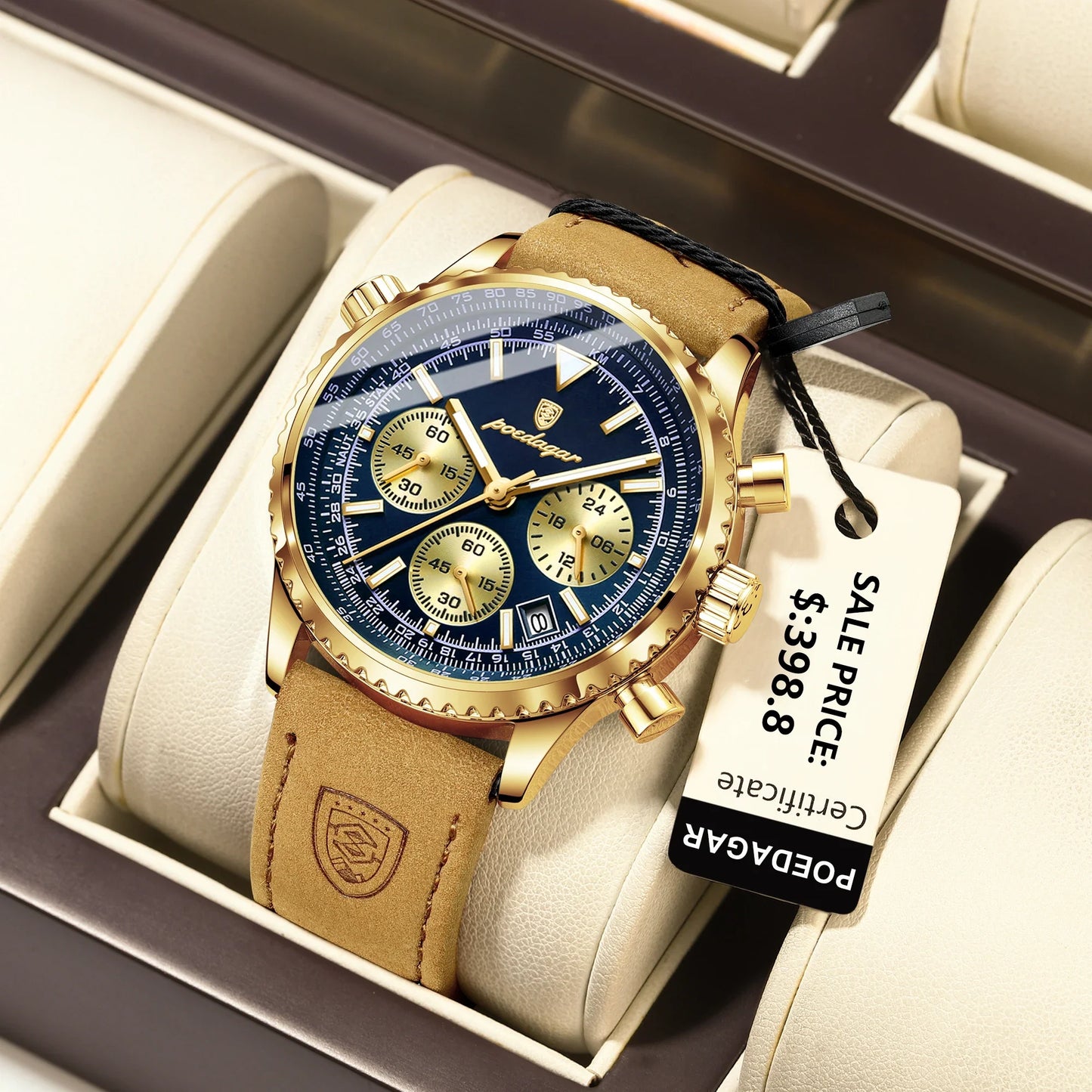 Prestige Chronograph - Imposing, Strength and Elegance.