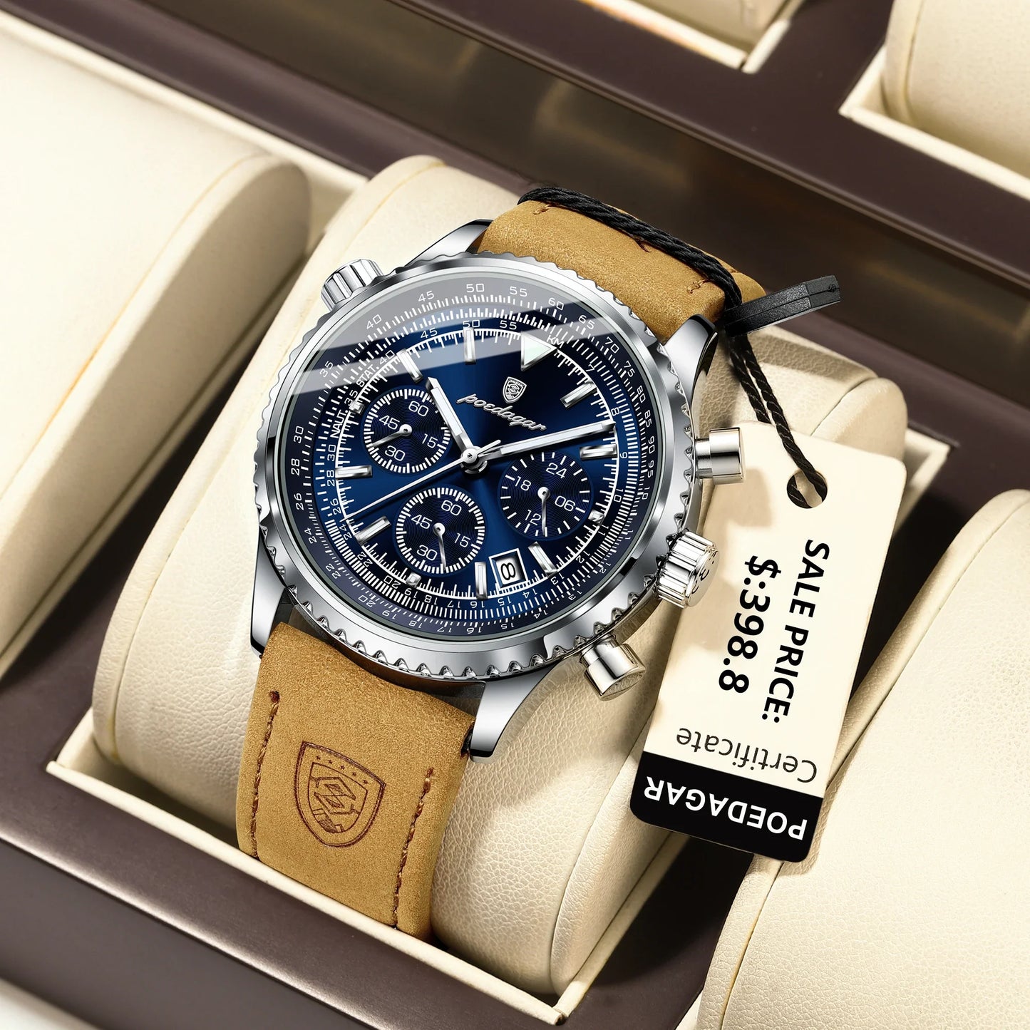 Prestige Chronograph - Imposing, Strength and Elegance.