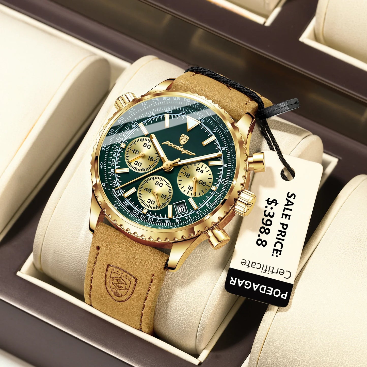 Prestige Chronograph - Imposing, Strength and Elegance.
