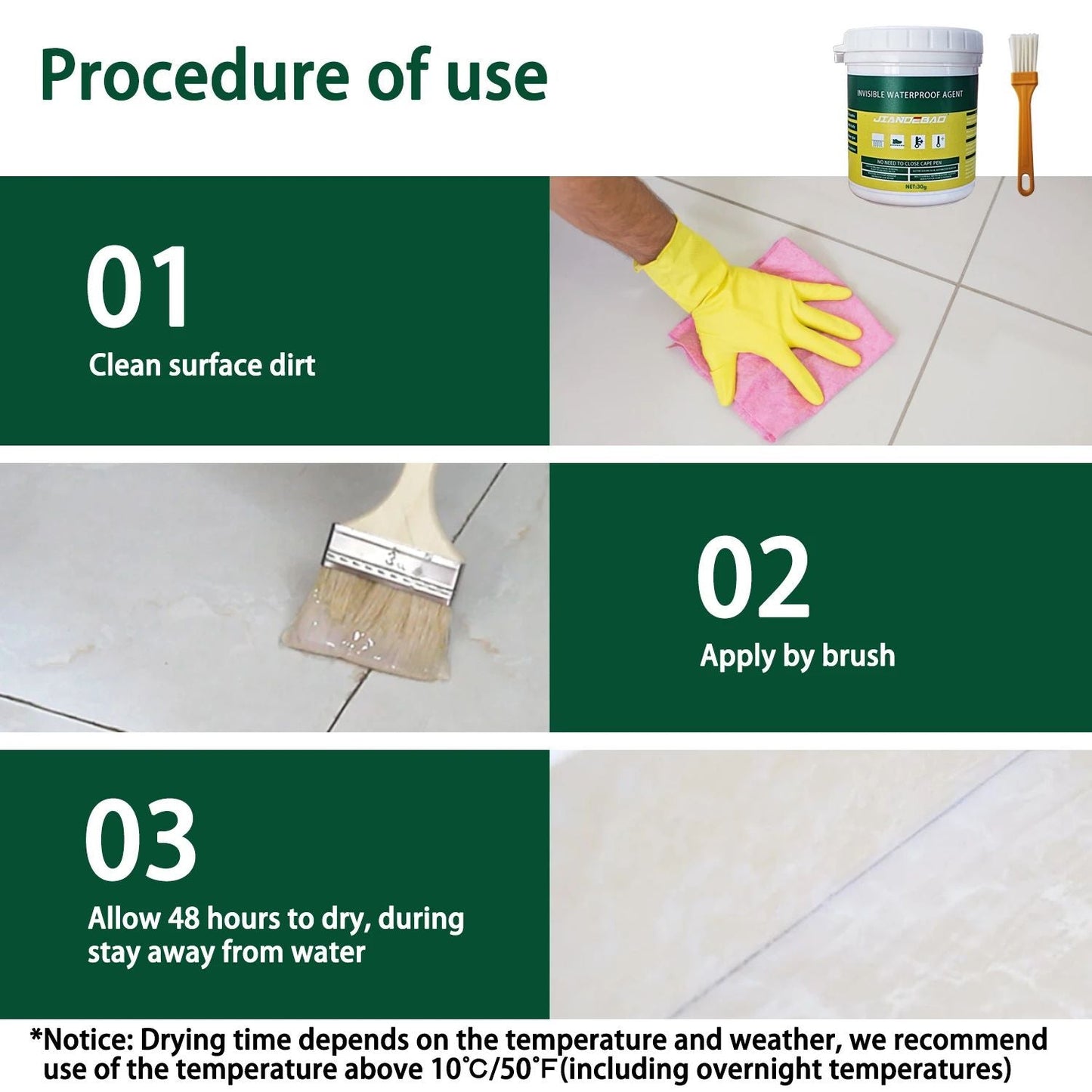 LIVANZI MAX Waterproof Coating Kit - 300g