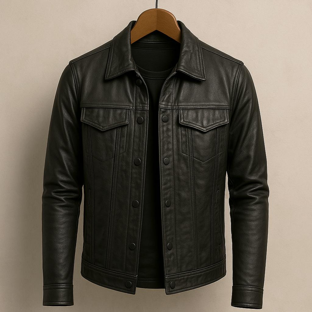 The Iconic Luxe Leather Jacket